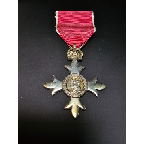 273 - A rare Most Excellent Order of the British empire MBE medal Royal mint in its original case and in e... 