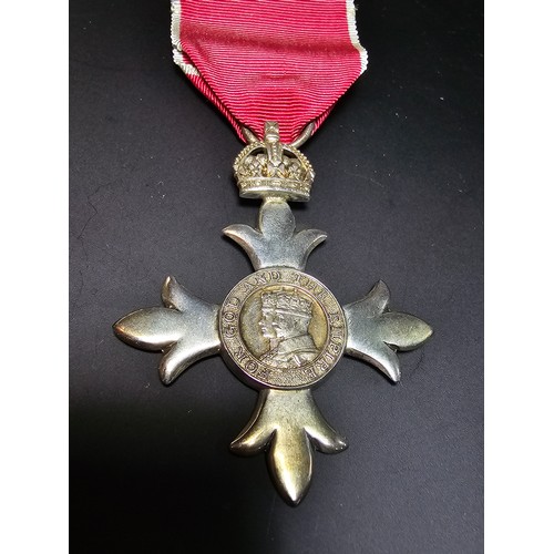 273 - A rare Most Excellent Order of the British empire MBE medal Royal mint in its original case and in e... 