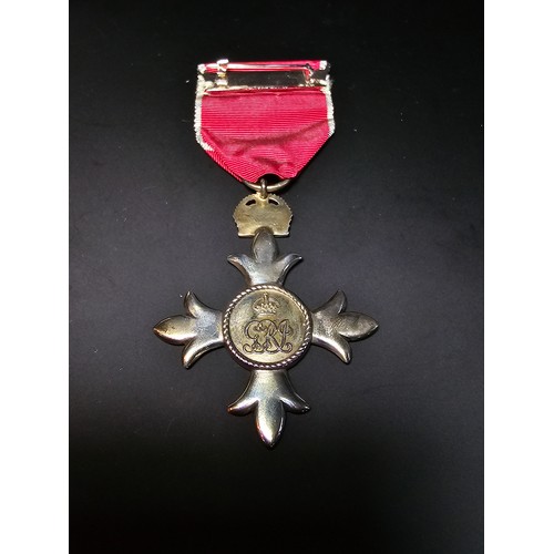 273 - A rare Most Excellent Order of the British empire MBE medal Royal mint in its original case and in e... 