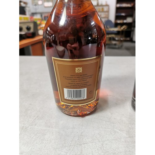 146 - New & sealed bottle Martell V.S Fine Cognac 70cl, Fletchers Tawny Port 20cl and Tia Maria Coffee Liq... 