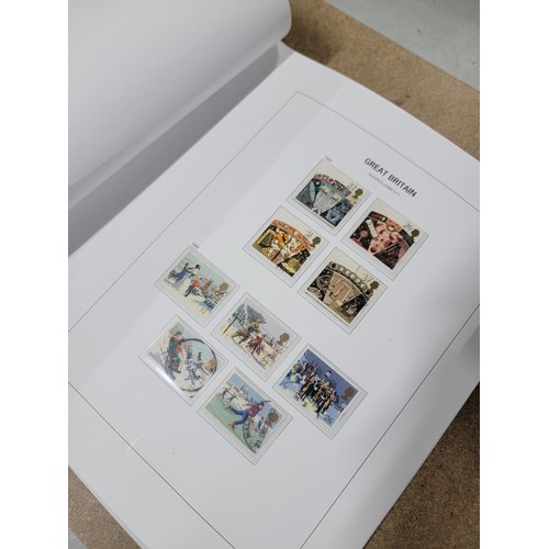 90 - A Stanley Gibbons DAVO stamp albums Vol 1 and Vol 3. in good order containing a large variety of sta... 