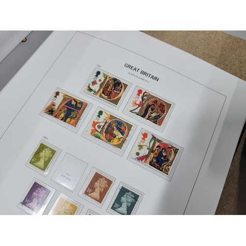 A Stanley Gibbons DAVO stamp albums Vol 1 and Vol 3. in good order ...