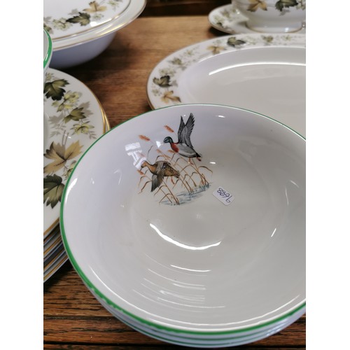 Collection of 23x Royal Doulton Larchmont part dinner set with gilding