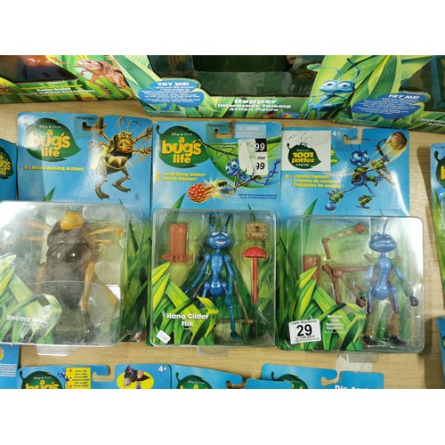 29 - A quantity of boxed an unused collectable A Bugs Life figures, etc.