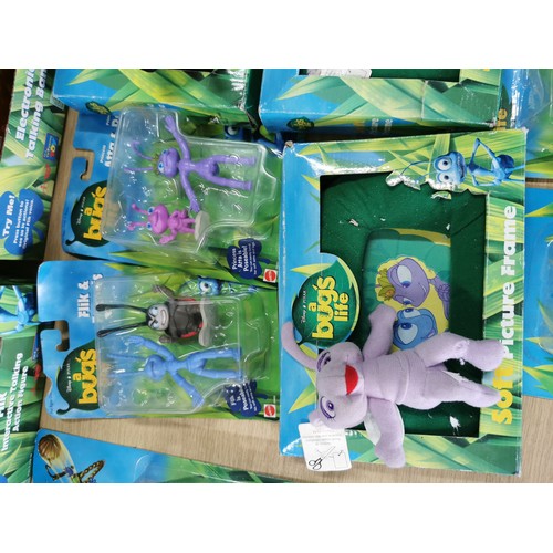 28 - A quantity of A Bugs Life collectable items to include A Bugs life videos, boxed and unused A Bugs L... 