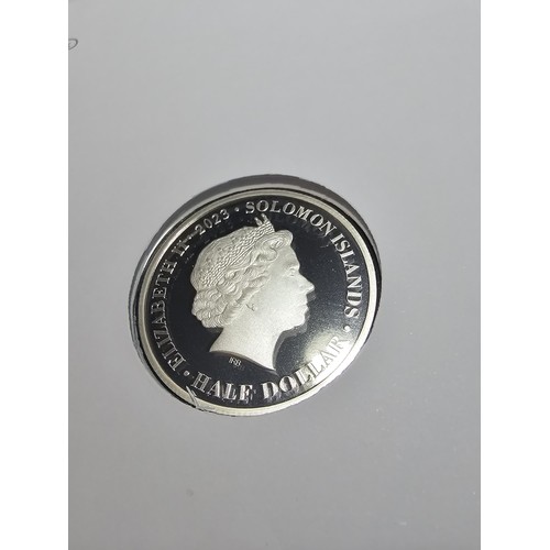 127 - 2x stamped coin covers to include Jubilee mint 70th anniversary of the Queens Coronation silver plat... 