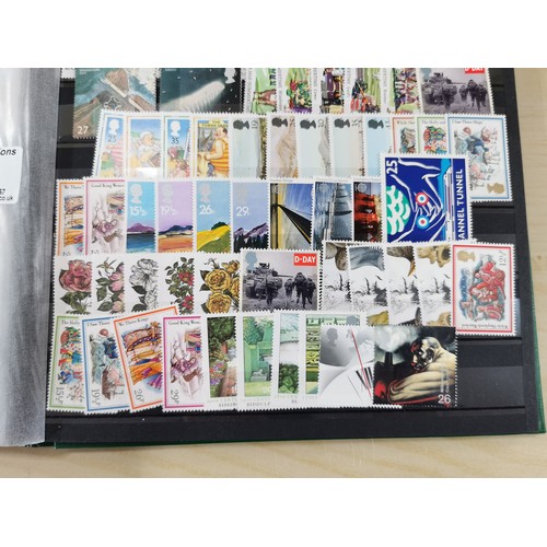 98 - Stamp album filled with good quantity of British stamps