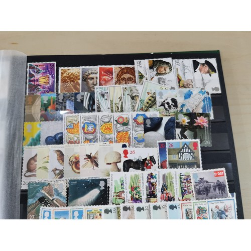 98 - Stamp album filled with good quantity of British stamps