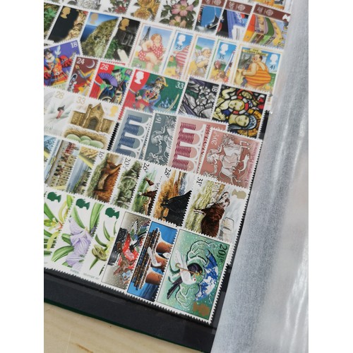 98 - Stamp album filled with good quantity of British stamps