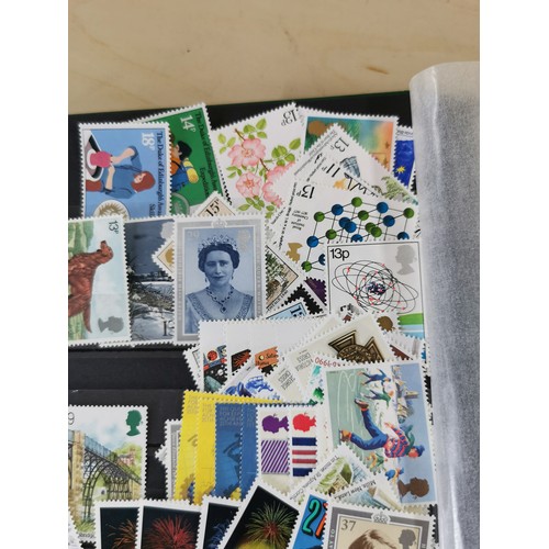 98 - Stamp album filled with good quantity of British stamps