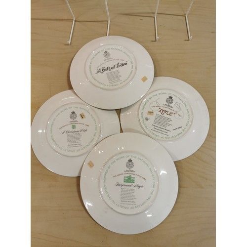 117 - Set of 4x Royal Worcester 