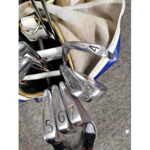 1 - A full set of Slazenger California golf irons along with 2x Slazenger California wedges, a Slazenger... 