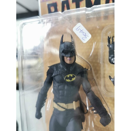 22 - Batman alarm clock and Batman action figure new & sealed with accessories.