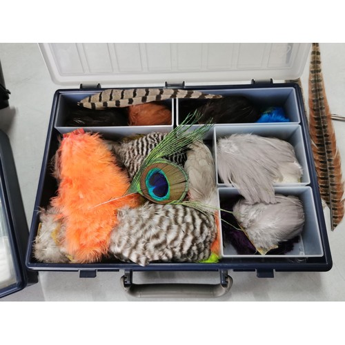 41 - A Raaco Handy box, 4 drawer fly fishing making materials.