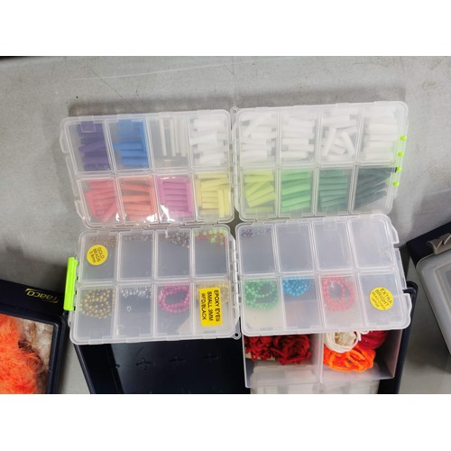 41 - A Raaco Handy box, 4 drawer fly fishing making materials.