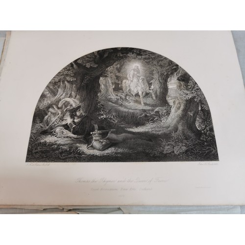 53 - 6 engravings 1852 The Royal association for promotion of the fine arts in Scotland.