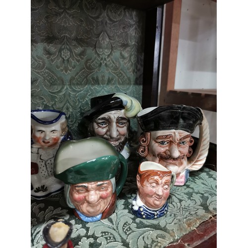 56 - A large quantity of various Toby character jugs including some that are rare, the collection include... 