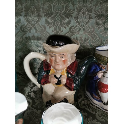 56 - A large quantity of various Toby character jugs including some that are rare, the collection include... 