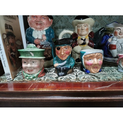 56 - A large quantity of various Toby character jugs including some that are rare, the collection include... 