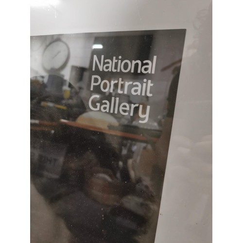 92 - 2x National Portrait gallery prints in clip frames inc Marlene Dietrich along with Clark Gable and J... 