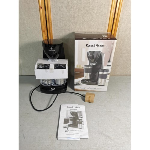 120 - Brand New boxed - Russell Hobbs Take 2 Coffee/ Tea Maker in good order