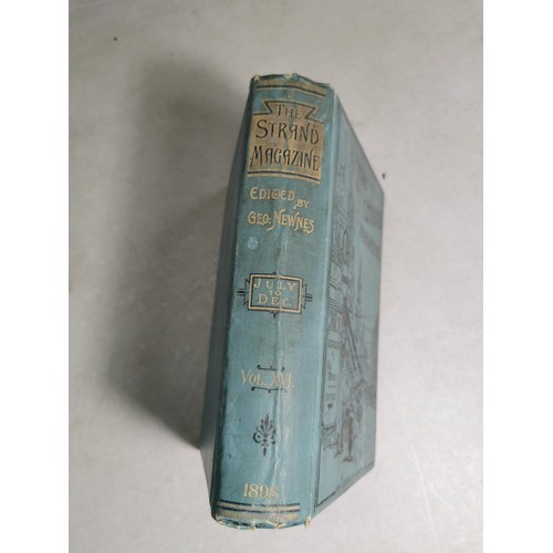 123 - A collection of 5 antique books including 2 chatterbox, the prize dated 1919 the strand magazine dat... 