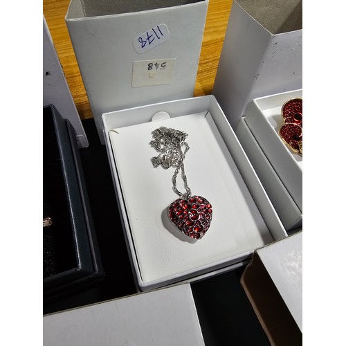 201 - Collection of 8x boxed as new Royal British Legion Remembrance Day jewellery which includes earrings... 