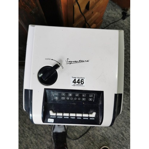 446 - Signature heater with digital display in good order, multi functional screen, in full working order.... 