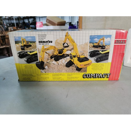 31 - Boxed Komatsu PC 450 LC-6 excavator in box,  diecast toy very well detailed with movable bucket. by ... 