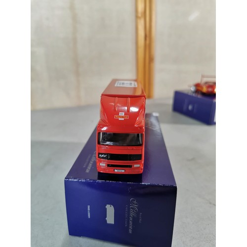 33 - A Collection of 4 Royal Mail Millennium boxed diecast vehicles inc a Model T Ford, Mercedes 270D van... 