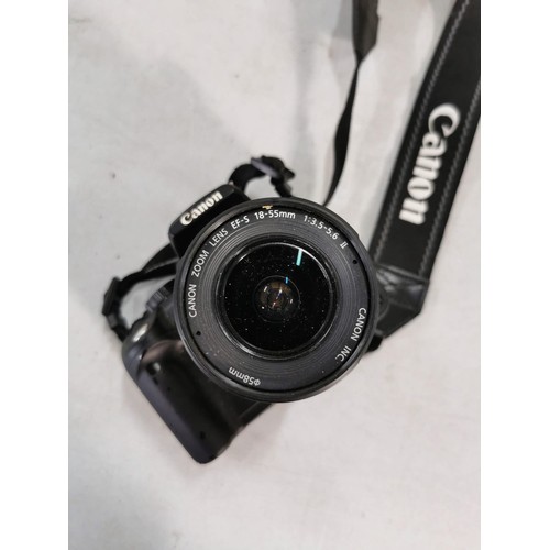 42 - Good quality Canon 350D digital camera along with a 18-55mm lens, also comes with 2x cased Cokin cam... 