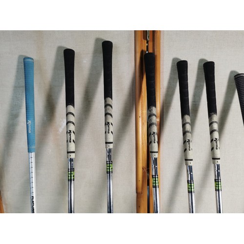 6 - A collection of 8x Orka irons to include 6x Orka RS5 irons 4-8 which includes two 6 irons, an Orka G... 