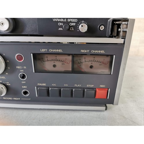 123 - A Revox B77 mkII high speed reel to reel tape deck stereo recorder, in full working order completely... 
