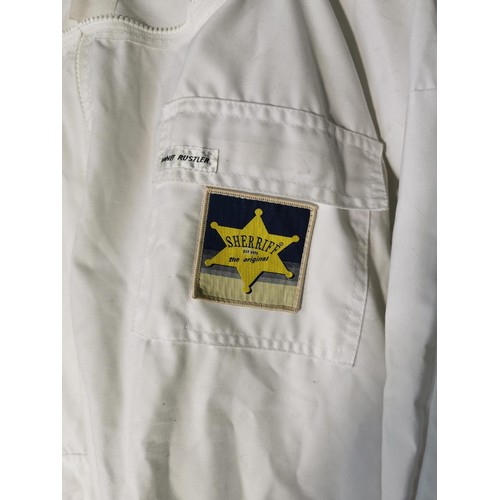 128 - Adult size Honey Rustler Sheriff bee keepers jack in good order size L.