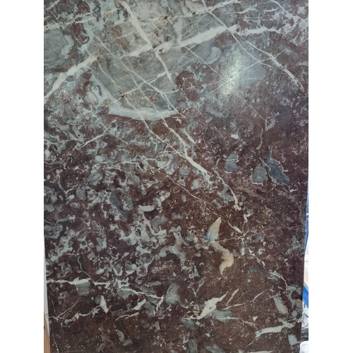 452 - Large Slab of Genuine Turkish Marble ideal for a counter top, table top, wash stand etc, the slab is... 