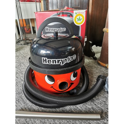 459A - Good quality as new in box Henry vacuum cleaner complete with accessories