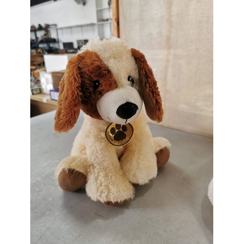 47 - Quantity of soft toys inc Butlins 2020 Binkie teddy bear, a cuddles collection dog along with a whit... 