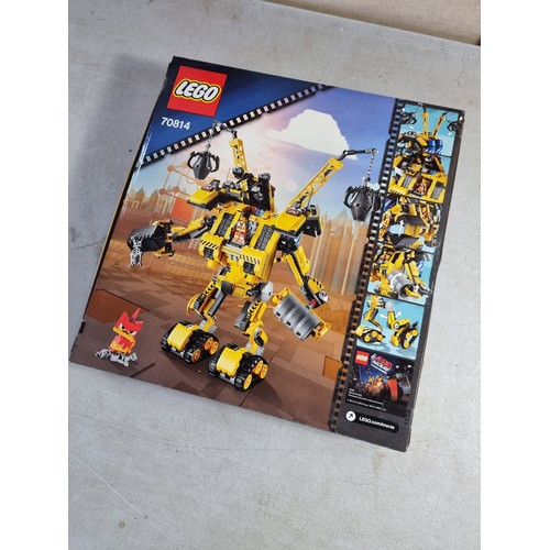 18 - Boxed as new Lego The Movie No. 70814 in good order all pieces appear to be present