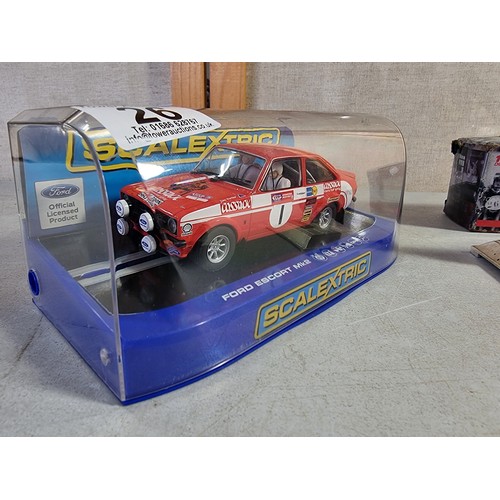 26 - Collection of Diecast vehicles inc Brum, Scalextric Ford Escort MK 2 model car, a boxed Ducati 900MH... 