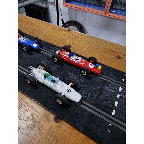 91 - A boxed original 1960's Triang Scalextric in excellent condition complete with a large quantity of t... 