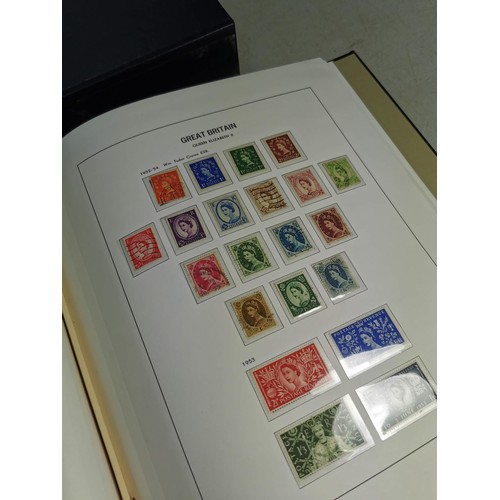 97 - A Stanley Gibbons DAVO stamp albums Vol 1 and Vol 3. in good order containing a large variety of sta... 