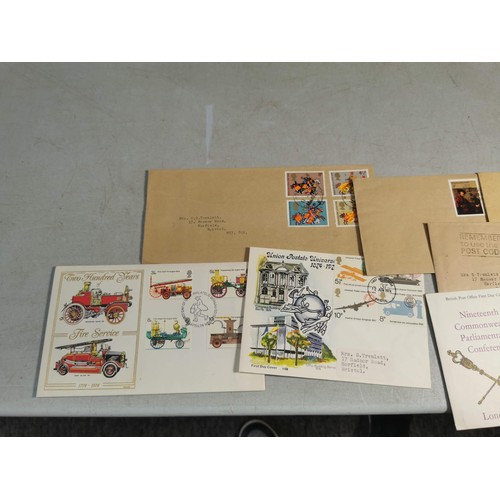 98 - 3x albums of stamps and first day covers inc Thames cover album first day covers July '73 - Nov '83,... 