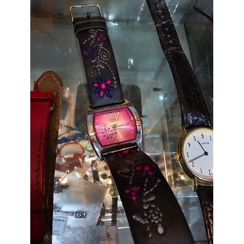 170 - A large collection of various wristwatches, mostly ladies to include some new and sealed watches mos... 