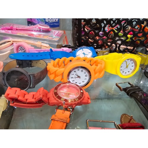 170 - A large collection of various wristwatches, mostly ladies to include some new and sealed watches mos... 