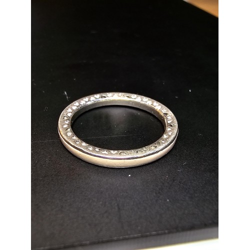 214 - A bundle of jewellery to include Pandora 925 Silver ring, an Antique hallmarked Silver sweetheart br... 