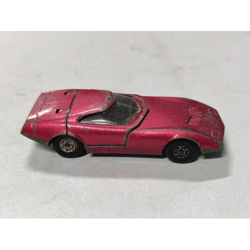 42 - 2x trays of diecast cars mostly by matchbox and corgi, all have various levels of play worn, see pho... 