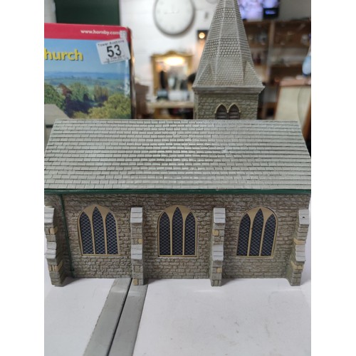 47 - Rare Hornby Skaledale R8516 St James' Parish Church - New in box - New old shop stock, highly detail... 