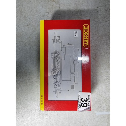 39 - Brand New In Box Hornby R3091 2021 Collector Club Locomotive QEII 0-4-0 complete with detail pack an... 