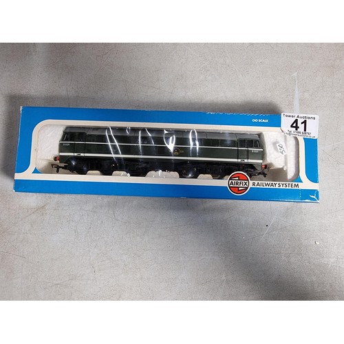 41 - A brand New In Box Airfix 54101-9 Class 31 A1A-A1A BR green diesel locomotive D5531 - Test Run and i... 