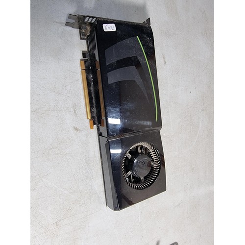 64 - Qty of computer hardware to include Sapphire Radeon Dual-X HD 7970 Graphics Card 3GB GDDR5, Nvidia G... 